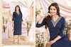 Rinkle By Aanchi Fancy Embroidery Long Kurti Suppliers In India
